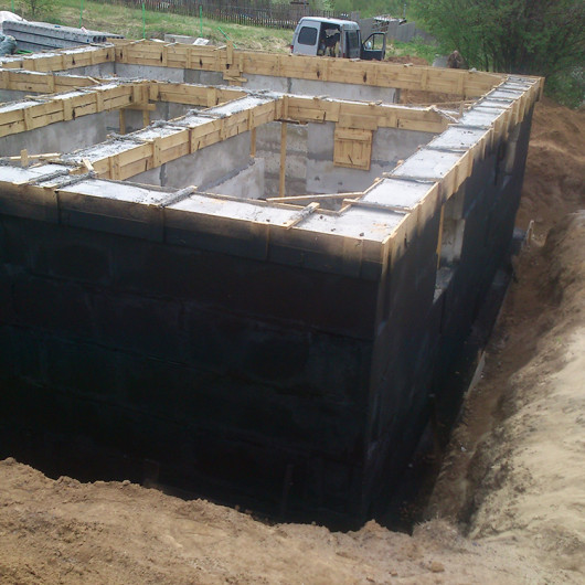 Фундамент частного дома